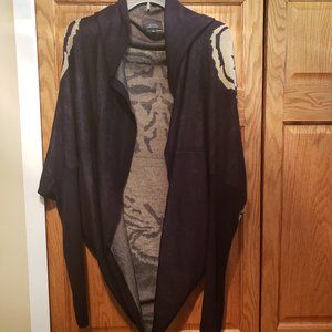Women's Black Cardigan Sweater